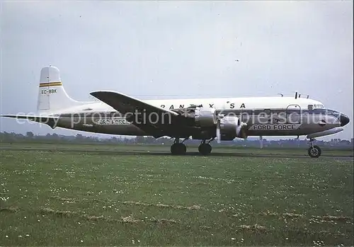 Flugzeuge Zivil Spantax Douglas DC 6A EC BBK  Kat. Airplanes Avions
