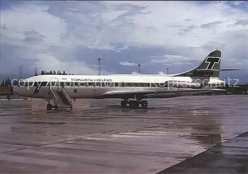 Flugzeuge Zivil Transavia Holland Sud Aviation Caravelle III PH TVX  Kat. Airplanes Avions