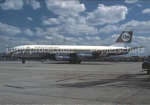 Flugzeuge Zivil Libyan Arab Airlines Boeing 720 023B OD AFW C n 18026 Kat. Airplanes Avions