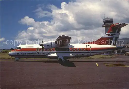 Flugzeuge Zivil Air Mauritius ATR 42 300 3B NAH cn 1031 Kat. Airplanes Avions