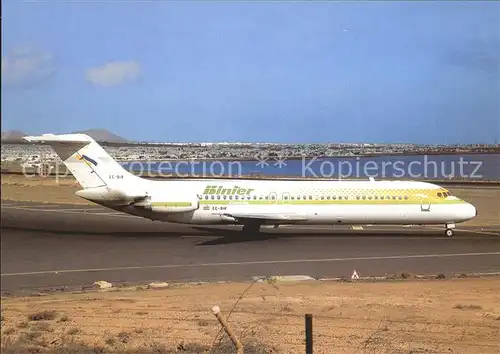 Flugzeuge Zivil Binter Canarias McDDouglas DC 9 32 EC BIR  Kat. Airplanes Avions