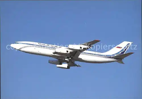 Flugzeuge Zivil Siberia Airlines Ilyushin 86 Kat. Airplanes Avions