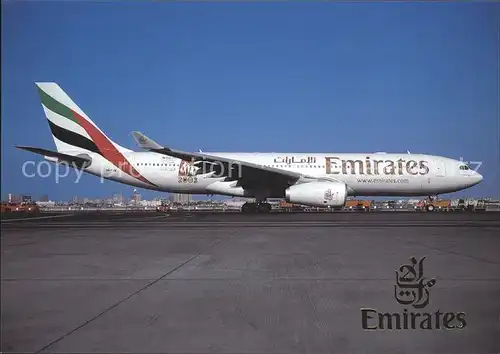 Flugzeuge Zivil Emirates Airlines Airbus 330 200 A6 EAN Kat. Airplanes Avions