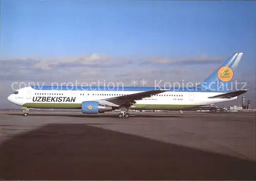 Flugzeuge Zivil Uzbekistan Airlines Boeing 767 300 VR BUA  Kat. Airplanes Avions