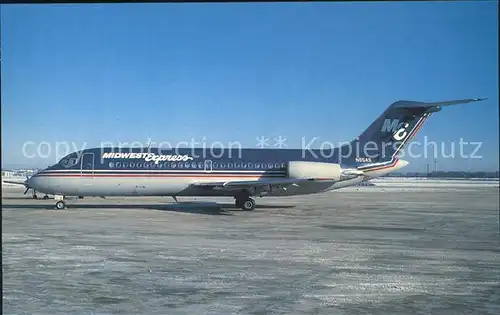 Flugzeuge Zivil Midwest Express Douglas DC 9 14 N85AS  Kat. Airplanes Avions