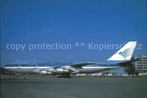Flugzeuge Zivil Garuda Indonesia Boeing 747 206B PH BUG c n 20427 170 Kat. Airplanes Avions