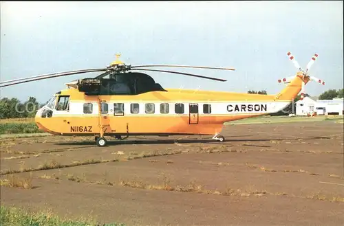Hubschrauber Helikopter Carson Helicopters Sikorsky S 61N N116AZ c n 61242 Kat. Flug