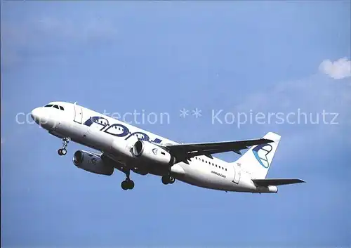 Flugzeuge Zivil Adria Airways Airbus A320 231 YU AOA cn 043 Kat. Airplanes Avions