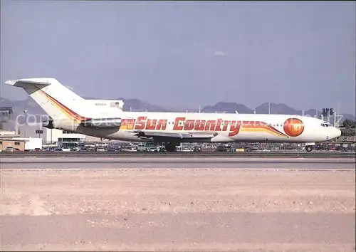 Flugzeuge Zivil Sun Country Boeing 727 251 N293US c n 21504 1319  Kat. Airplanes Avions