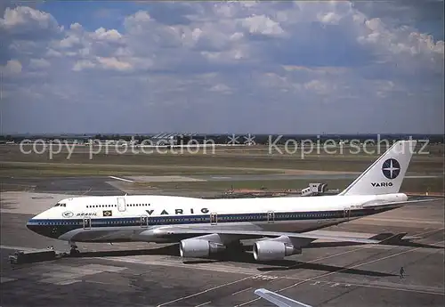 Flugzeuge Zivil Varig Boeing 747 400 PP VPG  Kat. Airplanes Avions