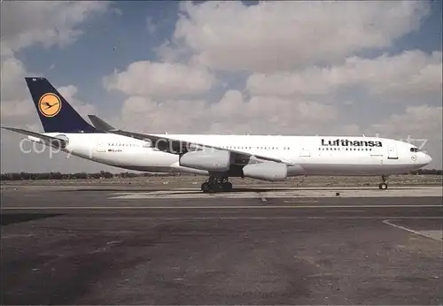Lufthansa Airbus A340 D AIBA  Kat. Flug
