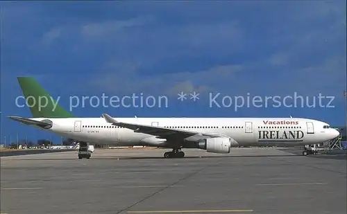 Flugzeuge Zivil Vacations Ireland A330 301 EI JFK c n 086 Kat. Airplanes Avions