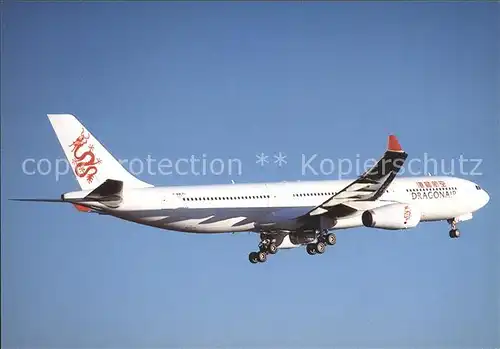 Flugzeuge Zivil Dragon Air Airbus 330 342 F WWKL 111  Kat. Airplanes Avions