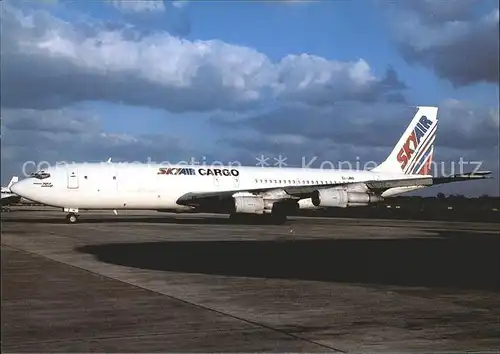 Flugzeuge Zivil Skyair Cargo B 707 323C EL JNS  Kat. Airplanes Avions