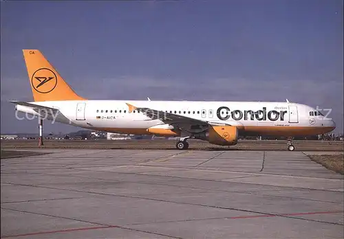 Flugzeuge Zivil Condor Berlin Airbus A320 212 D AICA c n 774 Kat. Airplanes Avions