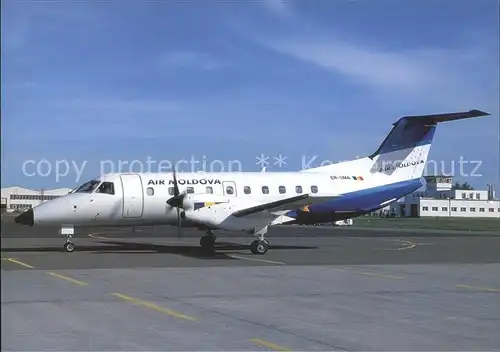 Flugzeuge Zivil Air Moldova EMB 120RT Brasilia ER EMA c n 120223 Kat. Airplanes Avions