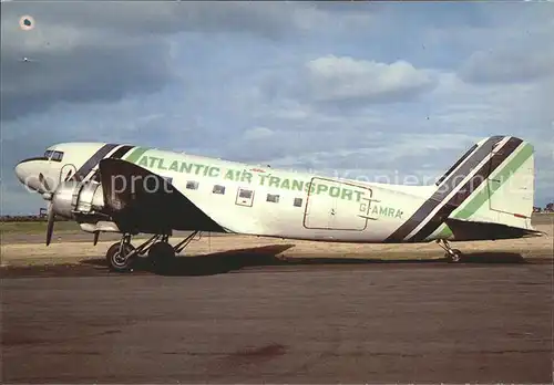 Flugzeuge Zivil Atlantic Air Transport G AMRA Douglas DC 3 c n 26735 Kat. Airplanes Avions