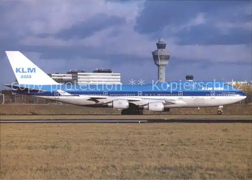 Flugzeuge Zivil KLM Royal Dutch Airlines Boeing 747 406 PH BFC c n 23982 735 Kat. Airplanes Avions