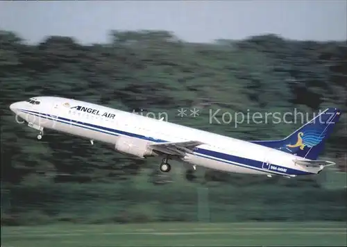 Flugzeuge Zivil Angel Air Boeing 737 400 Kat. Airplanes Avions