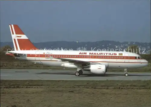 Flugzeuge Zivil Air Mauritius A319 112 D AVYX c n 1592 Kat. Airplanes Avions