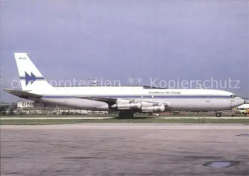 Flugzeuge Zivil Caribbean Air Cargo Boeing 707 351C 8P CAC c n 19412 563 Kat. Airplanes Avions