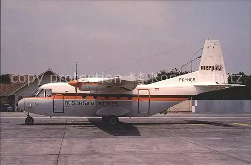 Flugzeuge Zivil Merpati Nusantara Airlines P.T. IPNT 212 AB4 Aviocar Srs 200 Kat. Airplanes Avions