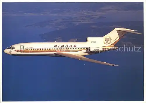 Flugzeuge Zivil Alaska Airlines Golden Nugget Jets Boeing 727 90C N797AS  Kat. Airplanes Avions