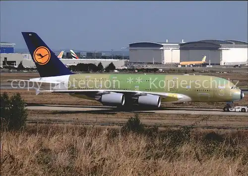 Lufthansa Airbus A380 841 F WWSH Cn 038 Kat. Flug