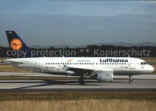 Lufthansa Airbus A319 114 D AILU Cn 744 Kat. Flug