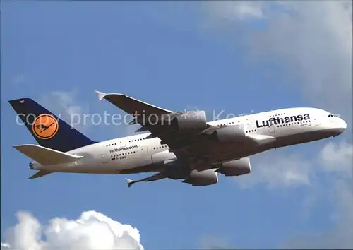 Lufthansa Airbus A380 841 D AIMG Cn 069 Kat. Flug