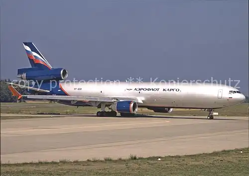 Flugzeuge Zivil Aeroflot Cargo MD 11 VP BDR Cn 48503 528 Kat. Airplanes Avions