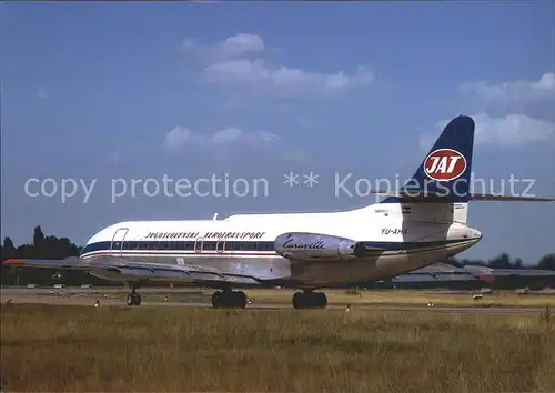 Flugzeuge Zivil JAT Caravelle VIN YU AHA cn139 Kat. Airplanes Avions