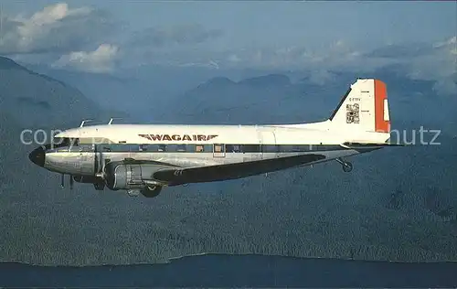 Flugzeuge Zivil Wagair Waglisa Air Inc. Douglas DC 3 C FTFV MSN 34295 Kat. Airplanes Avions