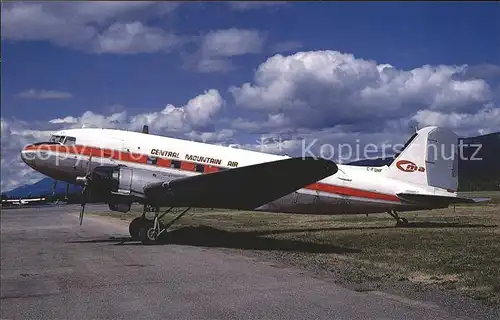 Flugzeuge Zivil Central Mountain Air Douglas DC 3C c n 26643 C FQNF  Kat. Airplanes Avions