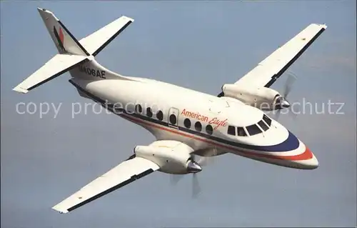 Flugzeuge Zivil American Eagle BAe Jetstream 31 Kat. Airplanes Avions