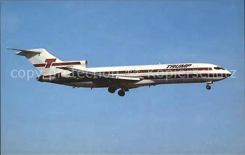 Flugzeuge Zivil Trump Shuttle Boeing 727 214 N909TS MSN 19686 Kat. Airplanes Avions