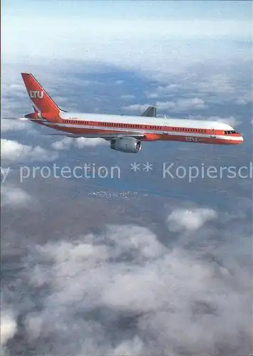 Flugzeuge Zivil LTU Sued Boeing 757 200 Kat. Airplanes Avions