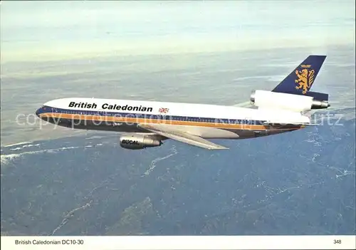 Flugzeuge Zivil British Caledonian Airways DC10 30  Kat. Airplanes Avions