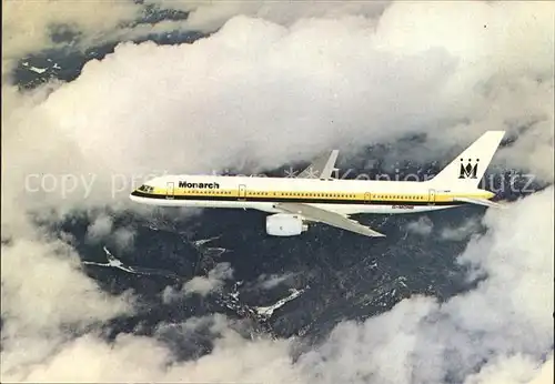 Flugzeuge Zivil Monarch Boeing 757 G MONB Kat. Airplanes Avions