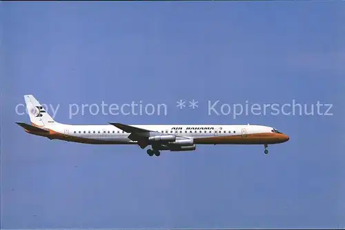 Flugzeuge Zivil Air Bahama DC 8 63 CF N8630 C N 46101  Kat. Airplanes Avions