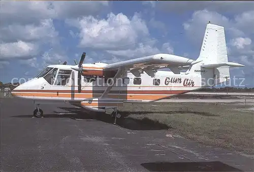 Flugzeuge Zivil Gum Air NV GAF N22B Nomad PZ TBA cn N22B 066 Kat. Airplanes Avions