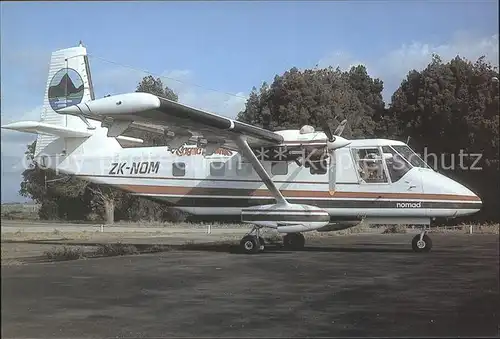 Flugzeuge Zivil Waterwings Airways Ltd. GAF N 22 Nomad ZK NOM  Kat. Airplanes Avions