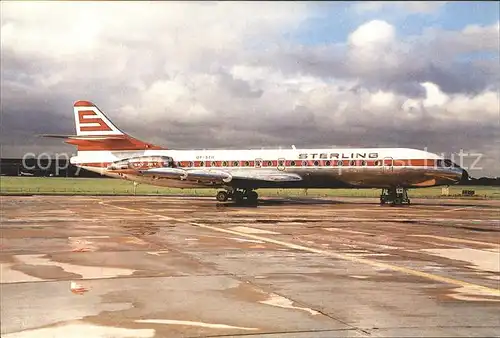 Flugzeuge Zivil Sterling Airways SE.210 Caravelle 10B OY STH C N 262 Kat. Airplanes Avions