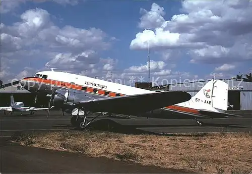Flugzeuge Zivil Air Kenya Douglas DC 3 5Y AAE  Kat. Airplanes Avions