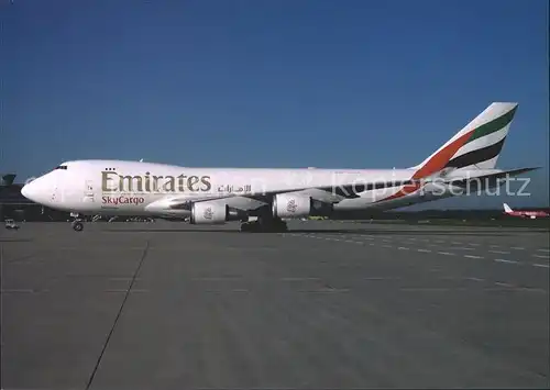 Flugzeuge Zivil Emirates Sky Cargo B747 400F N495MC Cn 29256 1213 Kat. Airplanes Avions