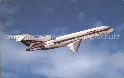 Flugzeuge Zivil Delta Boeing 727 Kat. Airplanes Avions