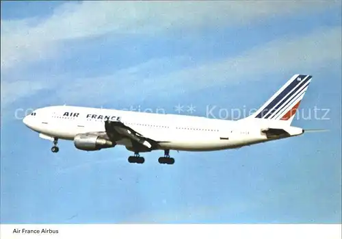 Flugzeuge Zivil Air France Airbus  Kat. Airplanes Avions