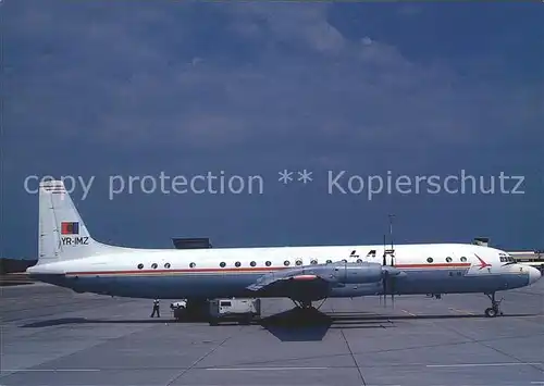 Flugzeuge Zivil LAR Ilyushin 18D YR IMZ c n  Kat. Airplanes Avions