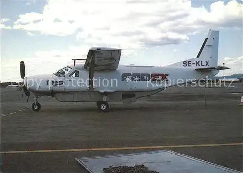 Flugzeuge Zivil Federal Express Fedex Feeder Cessna 208 SE KLX  Kat. Airplanes Avions