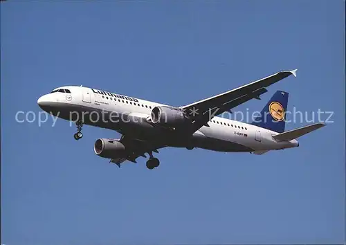 Lufthansa Airbus 320 200 Kat. Flug